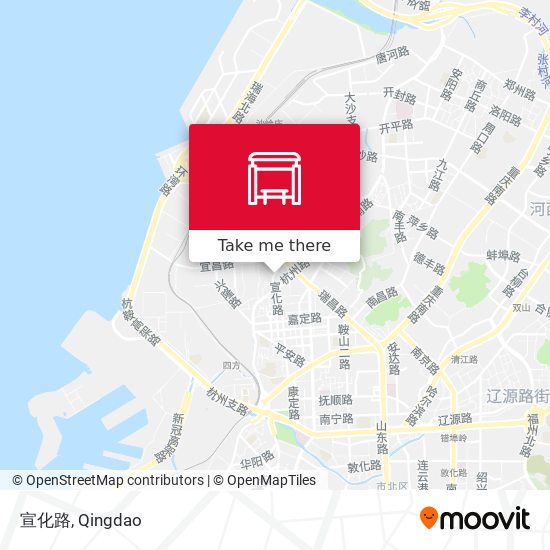 宣化路 map