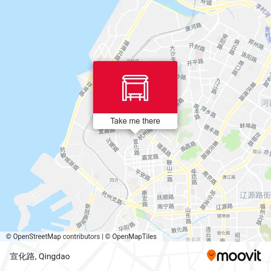 宣化路 map