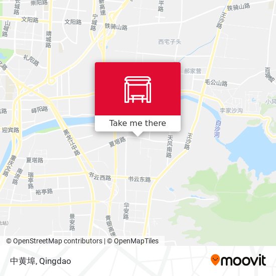 中黄埠 map