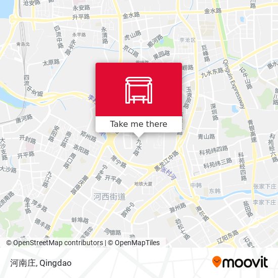 河南庄 map