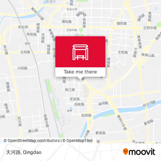 天河路 map