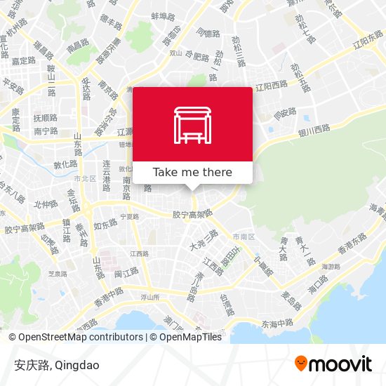 安庆路 map