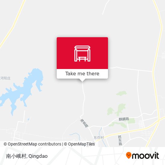 南小峨村 map