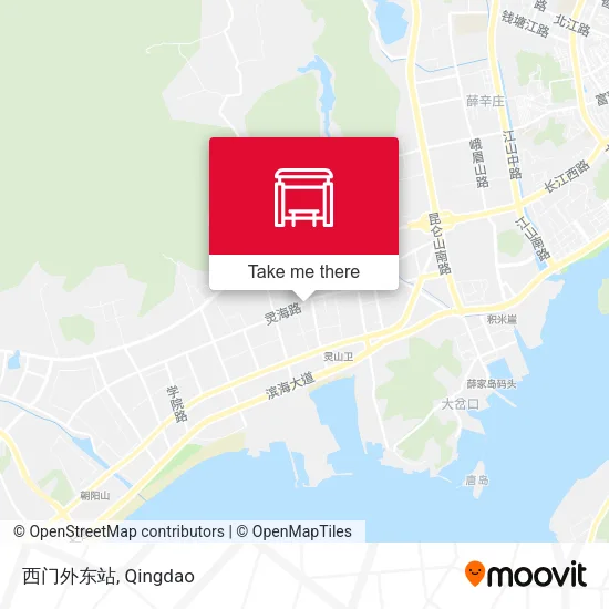 西门外东站 map