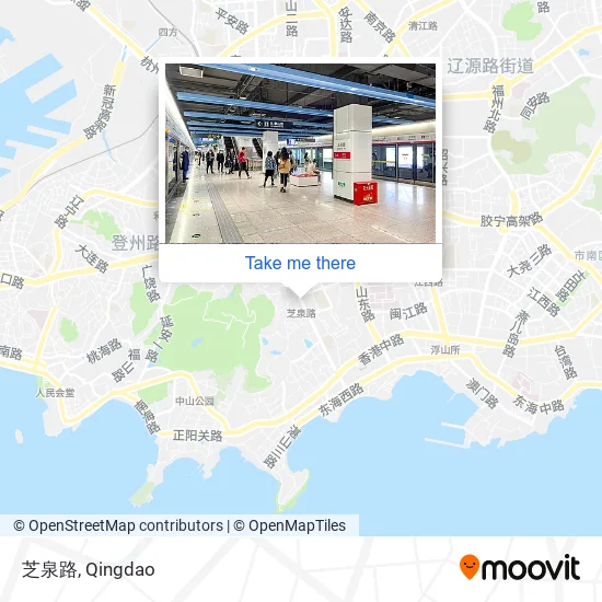 芝泉路 map