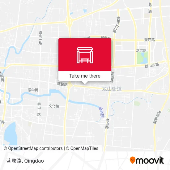 蓝鳌路 map