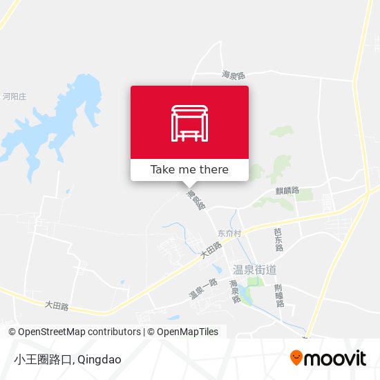 小王圈路口 map