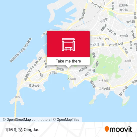 青医附院 map