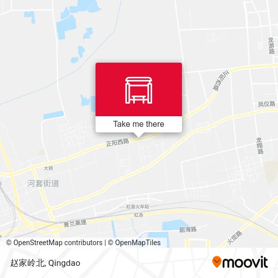 赵家岭北 map