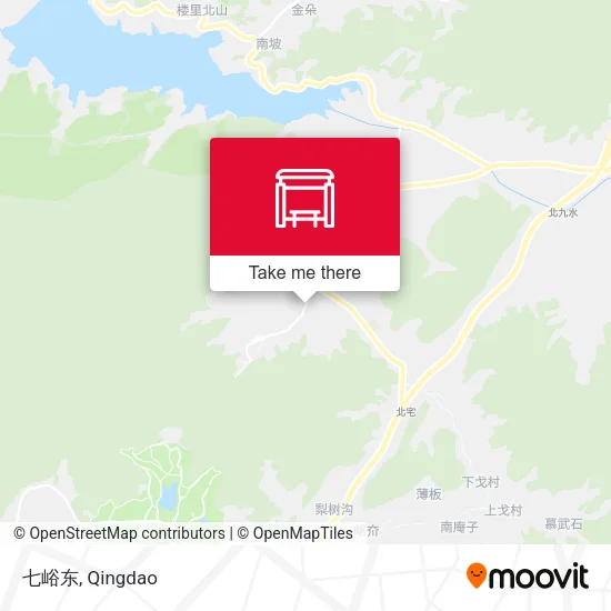 七峪东 map