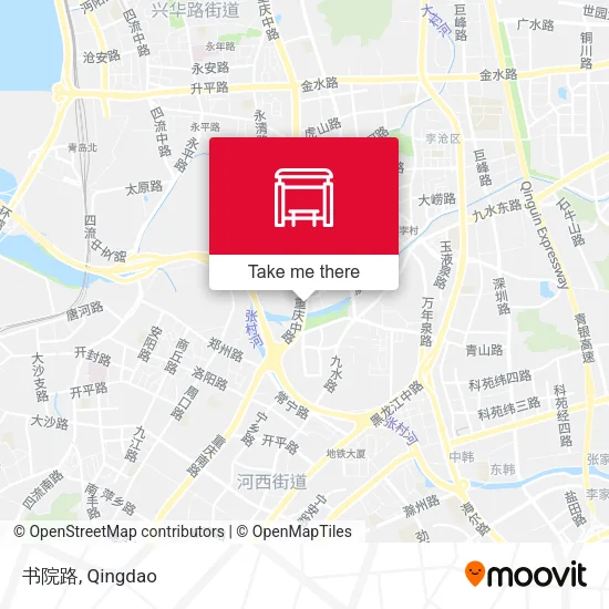 书院路 map