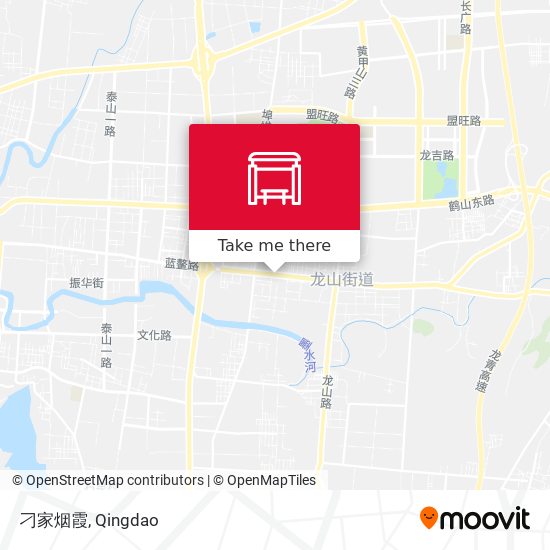 刁家烟霞 map