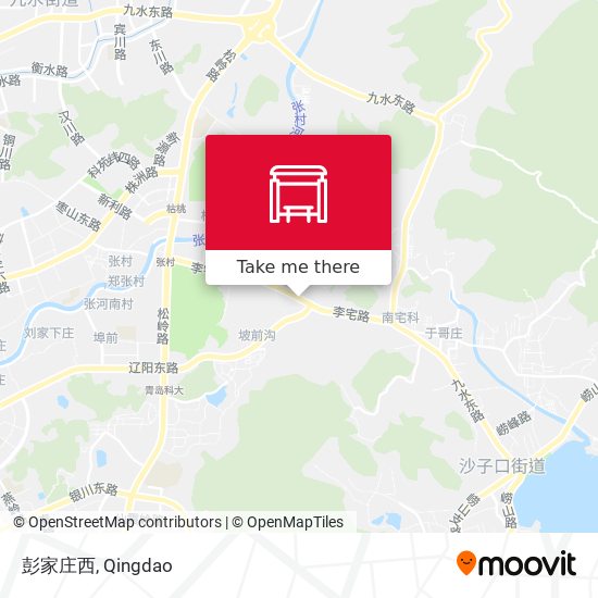 彭家庄西 map
