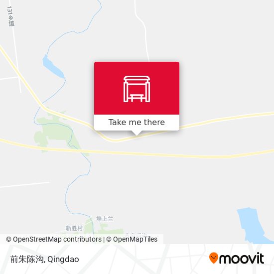 前朱陈沟 map