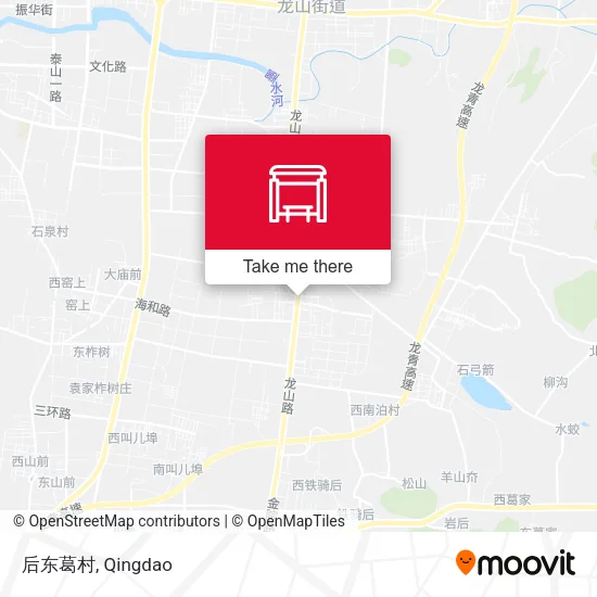 后东葛村 map