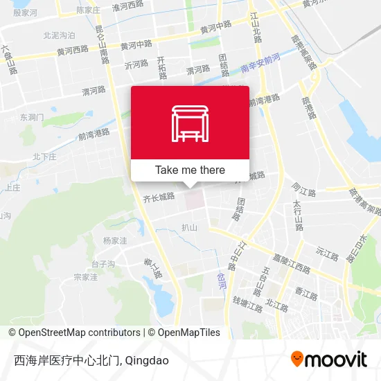 西海岸医疗中心北门 map