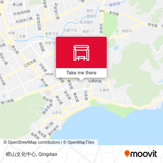 崂山文化中心 map