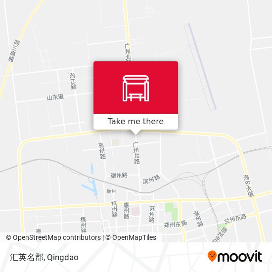 汇英名郡 map