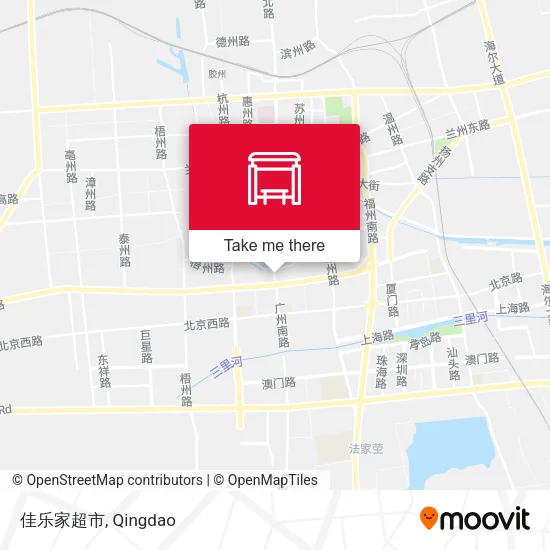 佳乐家超市 map