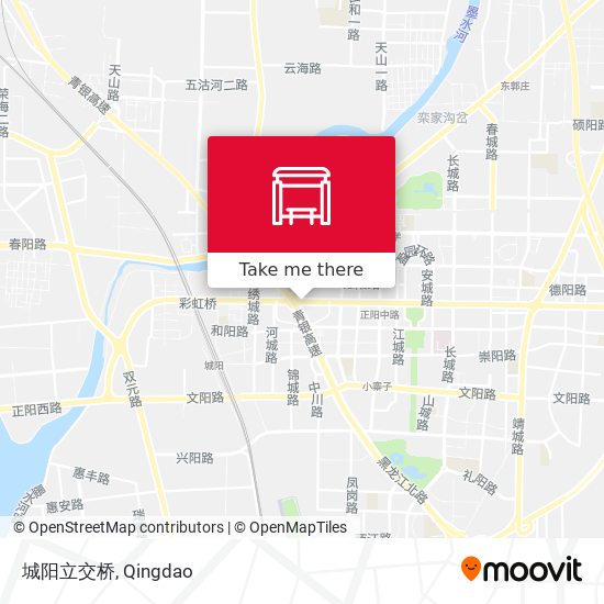 城阳立交桥 map
