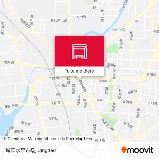城阳水果市场 map