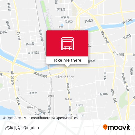 汽车北站 map