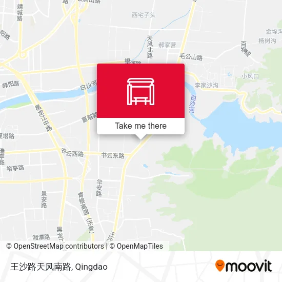 王沙路天风南路 map
