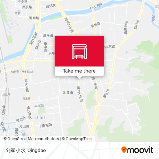 刘家小水 map