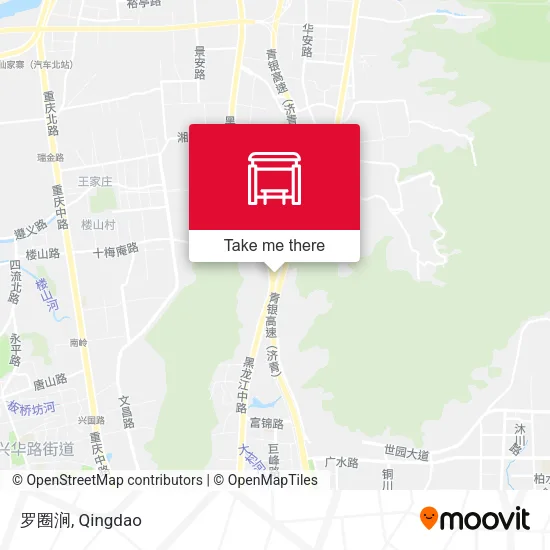 罗圈涧 map
