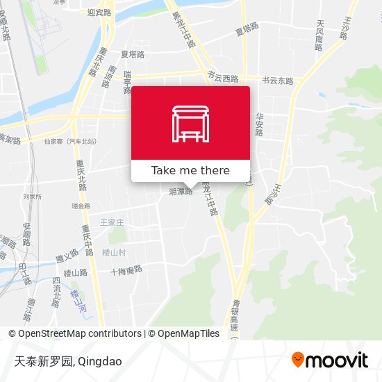 天泰新罗园 map