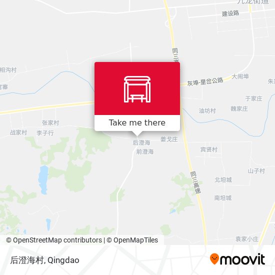 后澄海村 map