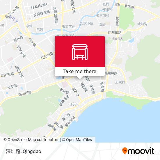 深圳路 map
