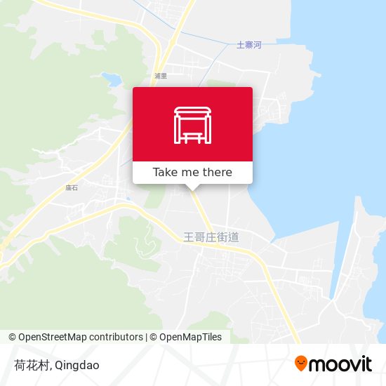 荷花村 map