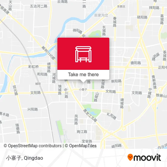 小寨子 map