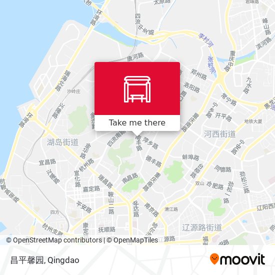 昌平馨园 map