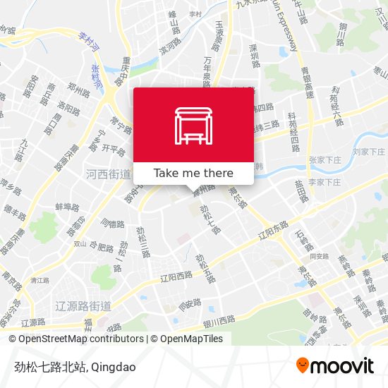 劲松七路北站 map