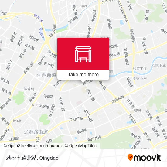 劲松七路北站 map