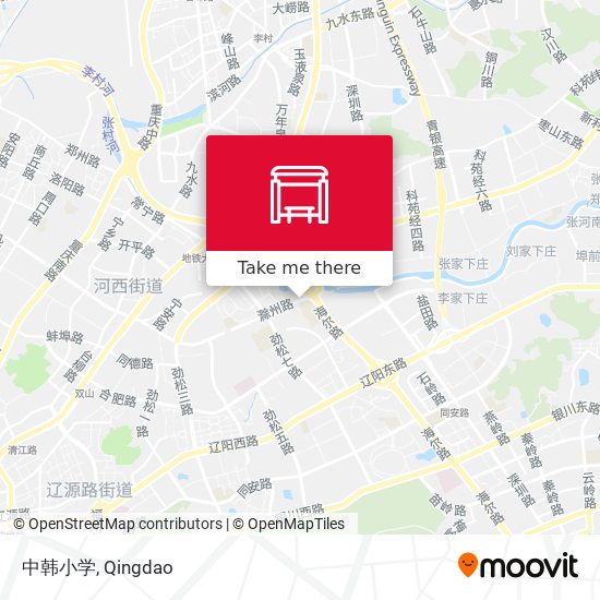 中韩小学 map
