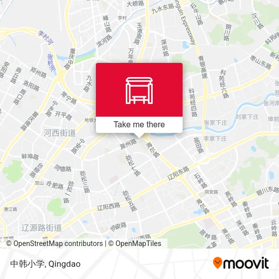 中韩小学 map