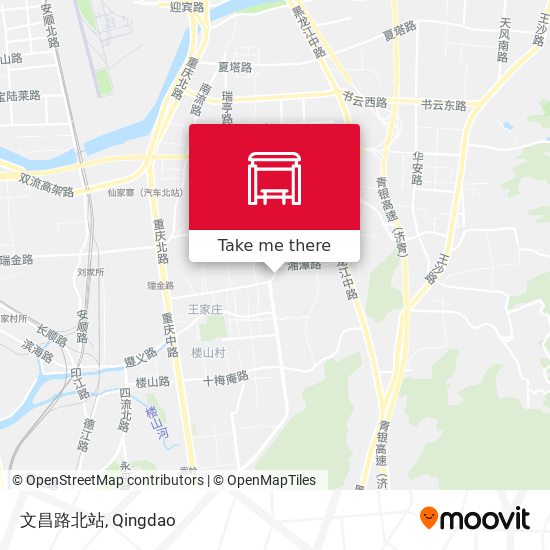 文昌路北站 map