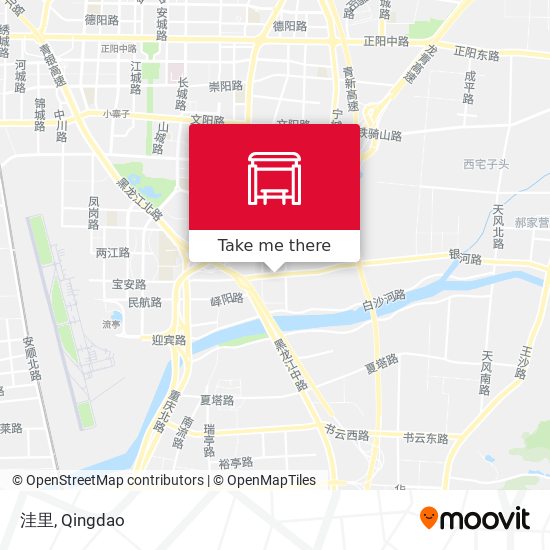 洼里 map