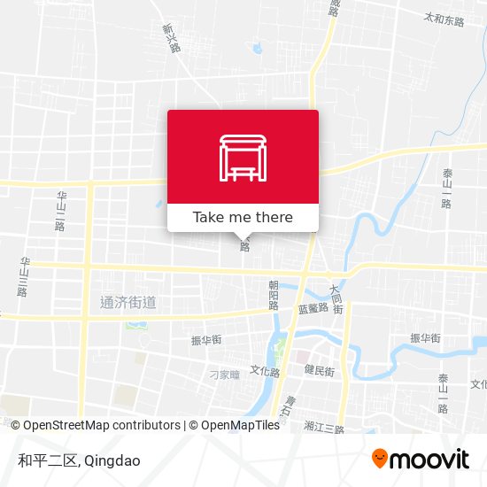 和平二区 map