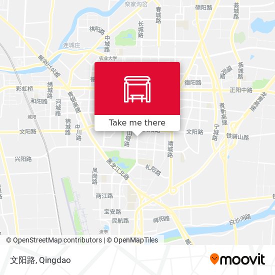 文阳路 map