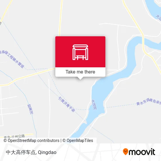 中大高停车点 map