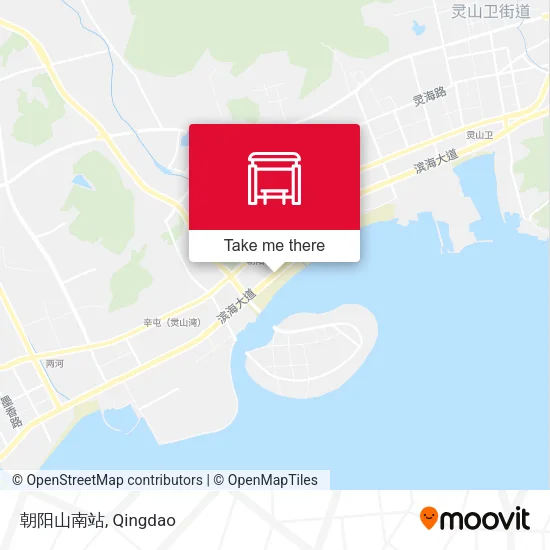 朝阳山南站 map