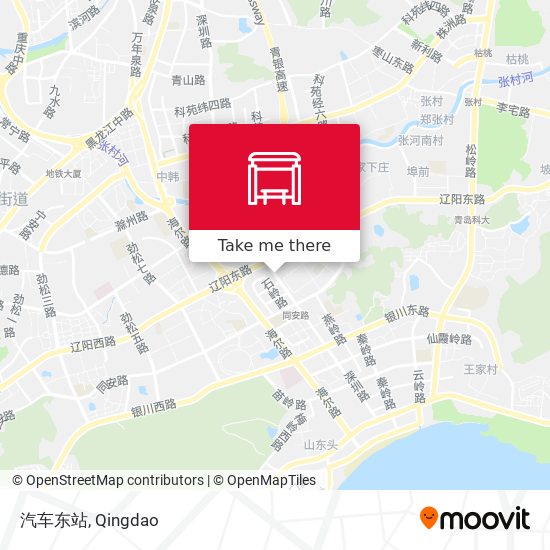 汽车东站 map