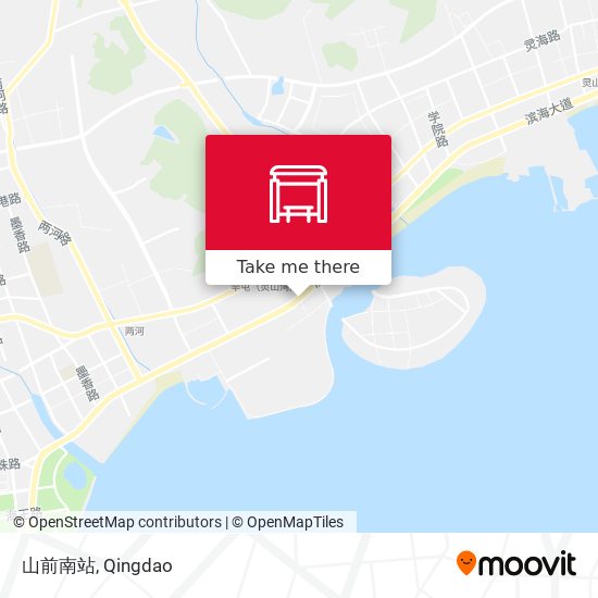 山前南站 map