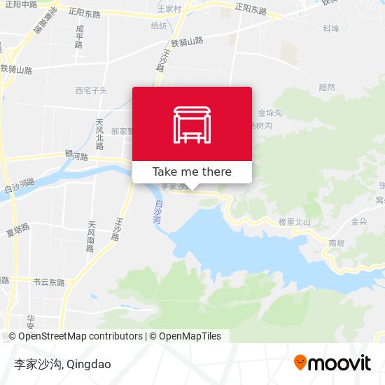李家沙沟 map