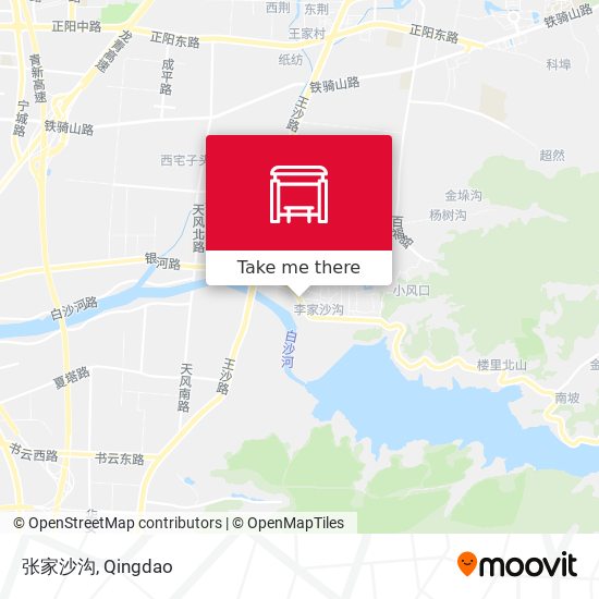 张家沙沟 map