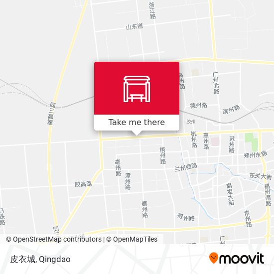 皮衣城 map